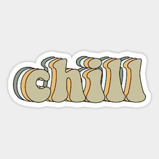 Chill Sticker